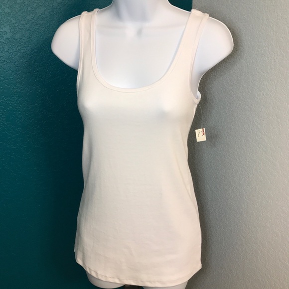 Cynthia rowley white tank top Clearance